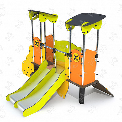 J38710® aires de jeux structures multi-activités / jeux multifonctions diabolo baby image 3d