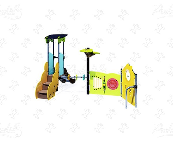 J38711-C® aires de jeux structures multi-activités / jeux multifonctions diabolo baby image 3d