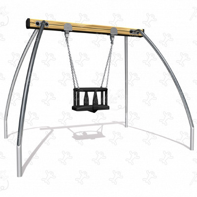 1 siège bébé J3960 aires de jeux jeux classiques balançoires / portiques image 3d