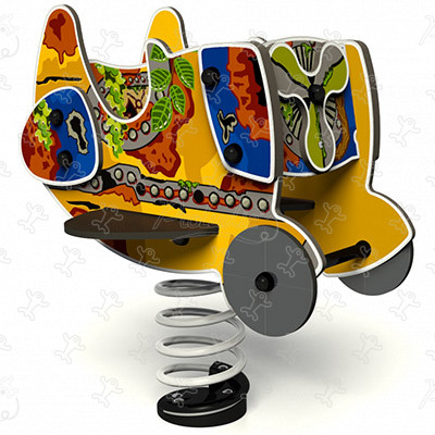 Looping J3961-GA® aires de jeux grafic games pour des aires de jeux personnalisées finition amazone image 3d