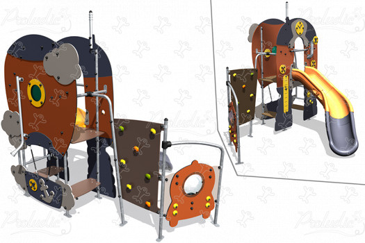 Mongolfière J4072 aires de jeux jeux thématiques metropolis image 3d