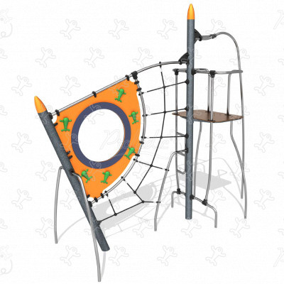 Golgoth J415 aires de jeux jeux d'équilibre & jeux à grimper structures à grimper image 3d