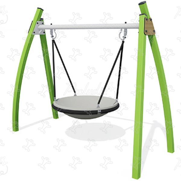 Nacelle J435-G® aires de jeux jeux classiques balançoires / portiques image 3d