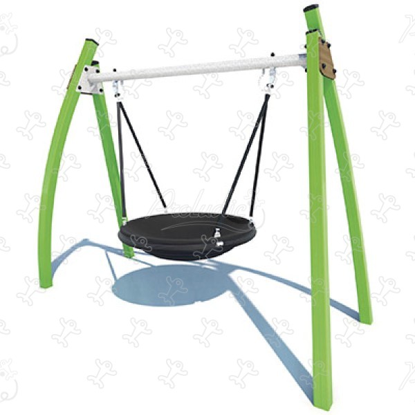 Nacelle J435® aires de jeux jeux classiques balançoires / portiques image 3d