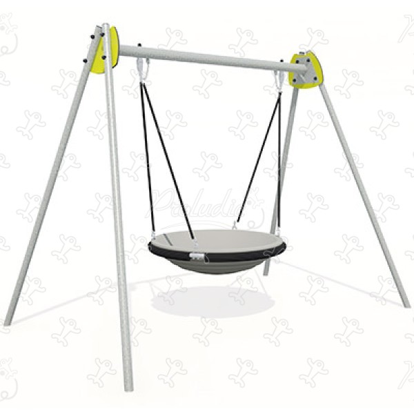 Nacelle J441-G® aires de jeux jeux classiques balançoires / portiques image 3d