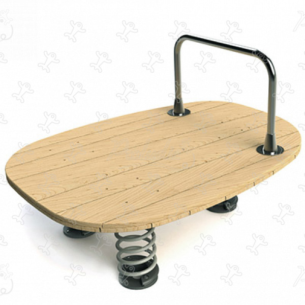 Nénuphar J49105® aires de jeux jeux dynamiques jeux sur ressort image 3d