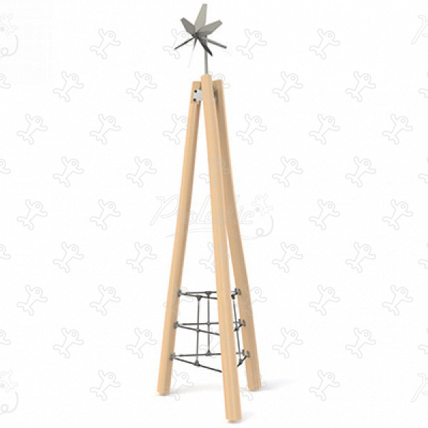 Éolienne J49106® aires de jeux jeux en bois naturel durable origin’ bateaux et scènes de vie maritimes image 3d