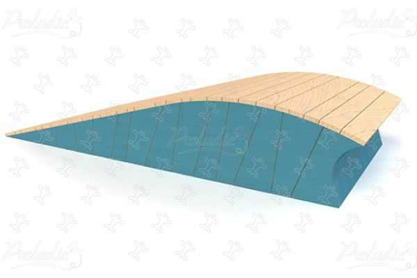 Vague Tremplin J49129® aires de jeux jeux d'équilibre & jeux à grimper bateaux et scènes de vie maritimes image 3d