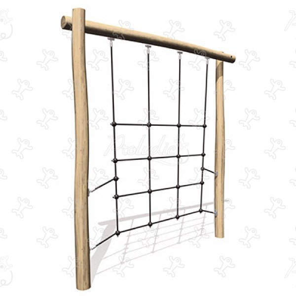 Filet vertical J4913 aires de jeux acti'fun fitness bois image 3d
