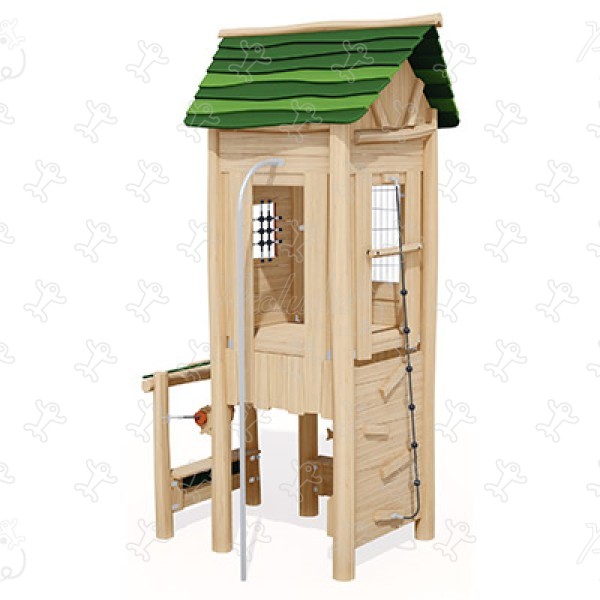 Poissonnerie J49211® aires de jeux jeux en bois naturel durable origin’ origin&rsquo; / bois naturel durable image 3d