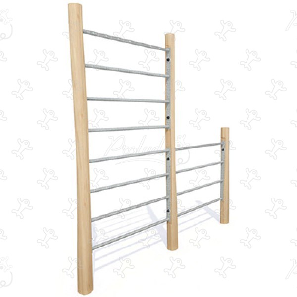 Espalier double J4922 sport & fitness acti'fun fitness bois image 3d