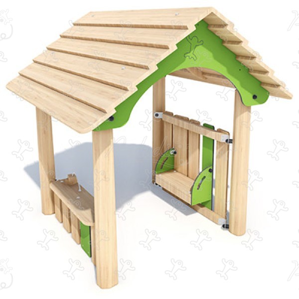 Refuge J49257® aires de jeux jeux classiques cabanes / maisonnettes image 3d