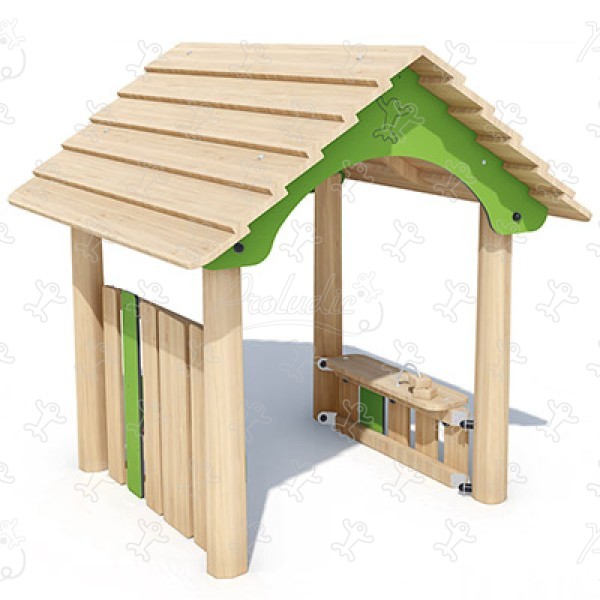 Refuge J49257® aires de jeux jeux classiques cabanes / maisonnettes image 3d