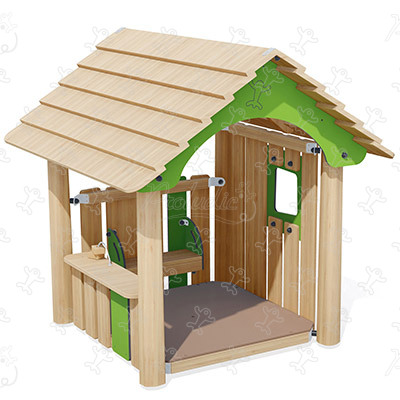 Cabanon des villes J49259 aires de jeux jeux classiques cabanes / maisonnettes image 3d