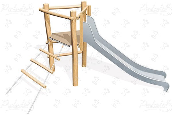 J4931 aires de jeux jeux en bois naturel durable origin’ origin&rsquo; / bois naturel durable image 3d