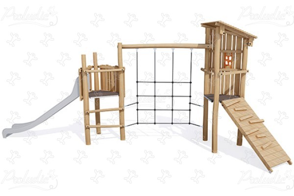 J4932 aires de jeux jeux en bois naturel durable origin’ origin&rsquo; / bois naturel durable image 3d