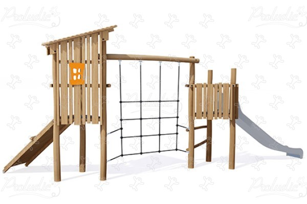 J4932 aires de jeux jeux en bois naturel durable origin’ origin&rsquo; / bois naturel durable image 3d