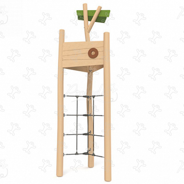 Tour filet J49414® aires de jeux jeux en bois naturel durable origin’ origin&rsquo; / bois naturel durable image 3d