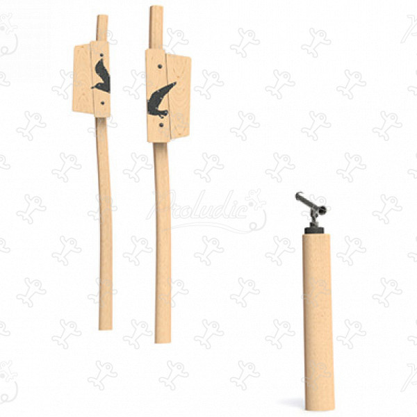 Mouette J4955® aires de jeux jeux d'équilibre & jeux à grimper jeux éducatifs et sensoriels image 3d