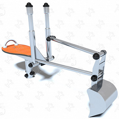 Pelleteuse J5014 aires de jeux jeux éducatifs & sensoriels jeux de sable image 3d