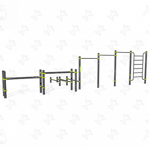 Combinaison mixte J5222® sport & fitness acti'fun acti&rsquo;street image 3d