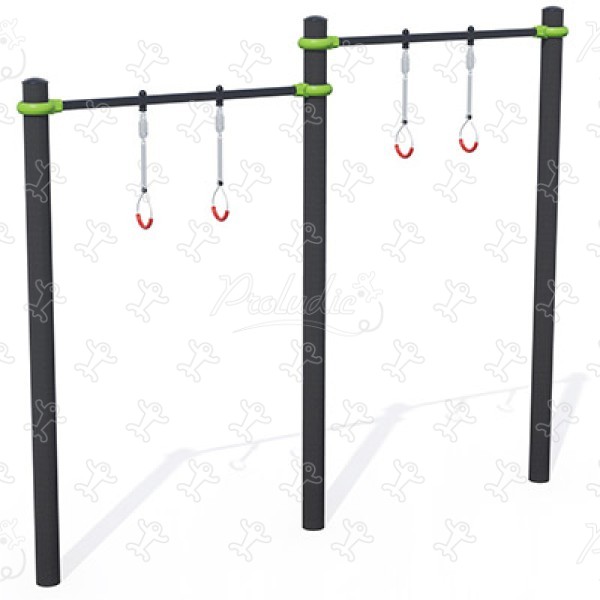 Combinaison anneaux à 2 hauteurs J5235® sport & fitness acti'fun acti&rsquo;street image 3d