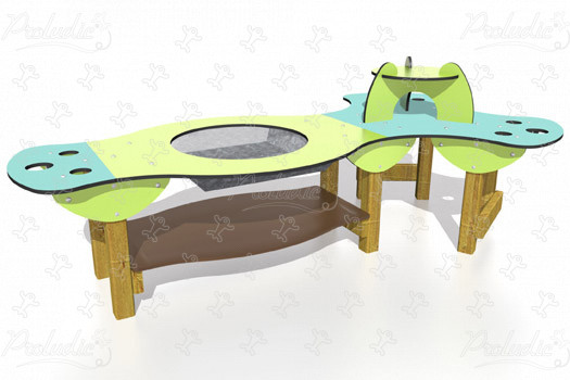 Atelier de Jardinage J5300 aires de jeux jeux éducatifs & sensoriels jeux d&rsquo;eau image 3d
