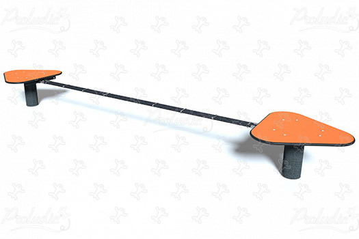 Slackline J5406-M aires de jeux jeux d'équilibre & jeux à grimper parcours image 3d