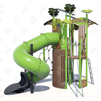 Maxi Ka'Yop J56003-GA® aires de jeux grafic games pour des aires de jeux personnalisées finition amazone image 3d