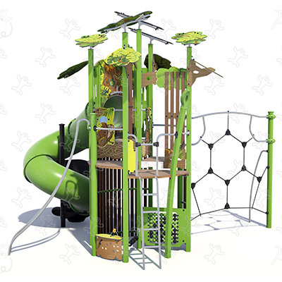 Maxi Ka'Yop J56003-GA® aires de jeux grafic games pour des aires de jeux personnalisées finition amazone image 3d