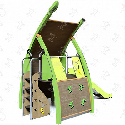 J5602 aires de jeux structures multi-activités / jeux multifonctions kanopé image 3d