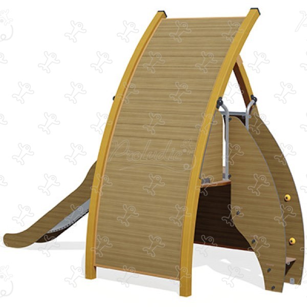J5620-C® aires de jeux structures multi-activités / jeux multifonctions kanopé image 3d
