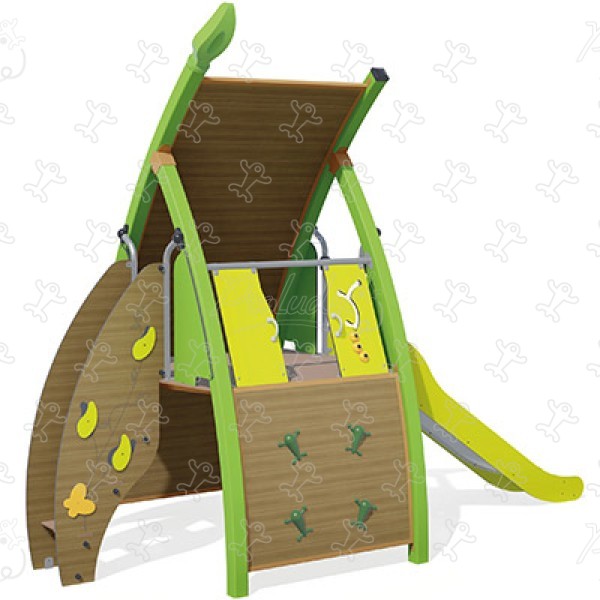 J5620® aires de jeux structures multi-activités / jeux multifonctions kanopé image 3d