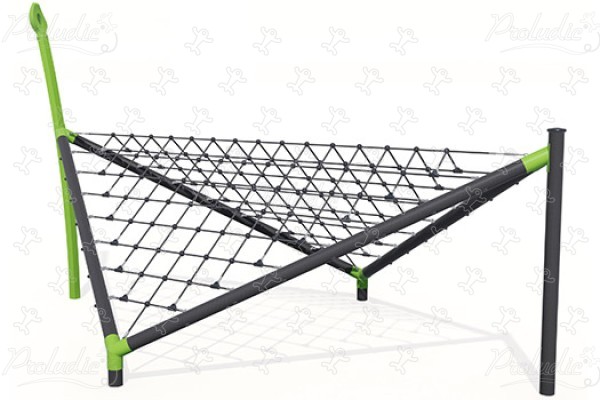 J57001 aires de jeux jeux d'équilibre & jeux à grimper pyramides de filets / structures de cordage image 3d