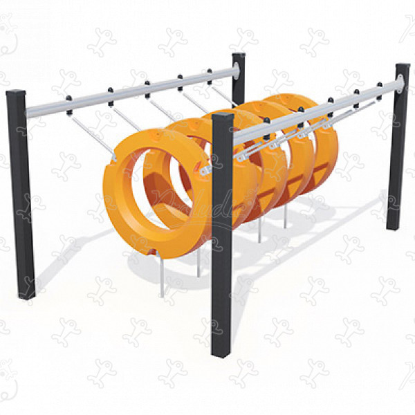 Passage des bouées J5909® aires de jeux acti'fun acti&rsquo;ninja image 3d