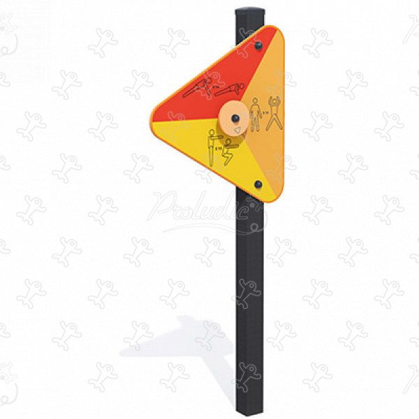 Panneau exercice J5912® aires de jeux acti'fun acti&rsquo;ninja image 3d