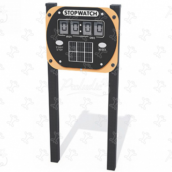 Panneau chronomètre J5914® aires de jeux acti'fun acti&rsquo;ninja image 3d