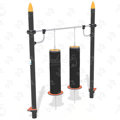 Rouleaux suspendus J5919® aires de jeux acti'fun acti&rsquo;ninja image 3d