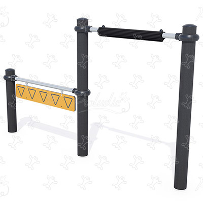 Passage bas inclusif J5930® aires de jeux acti'fun acti&rsquo;ninja image 3d