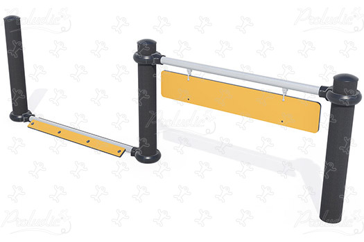 Passage haut inclusif J5932® aires de jeux acti'fun acti&rsquo;ninja image 3d
