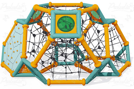 Kairn® J6102® aires de jeux jeux d'équilibre & jeux à grimper structures à grimper image 3d
