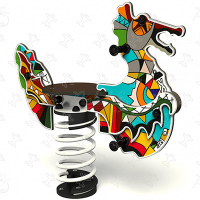 Dragon J817-GE aires de jeux grafic games pour des aires de jeux personnalisées finition etnik image 3d