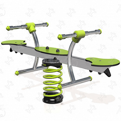 Duo J827 aires de jeux jeux dynamiques jeux sur ressort image 3d