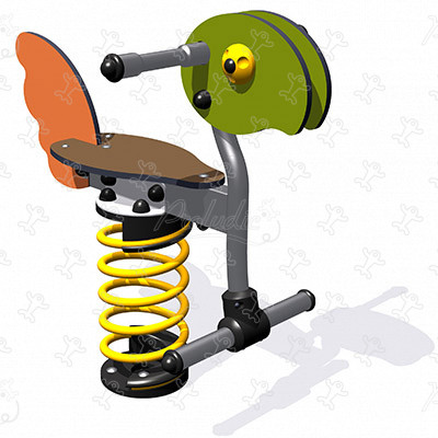 Wooby J832 aires de jeux jeux dynamiques jeux sur ressort image 3d