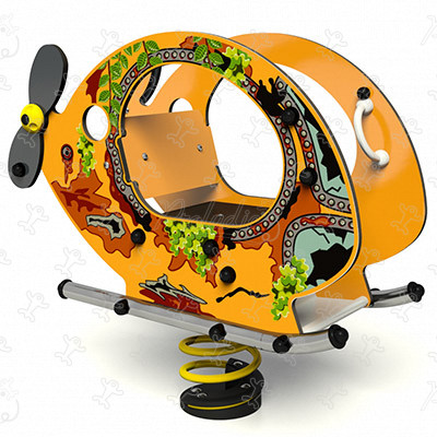 Frelon J836-GA aires de jeux grafic games pour des aires de jeux personnalisées finition amazone image 3d