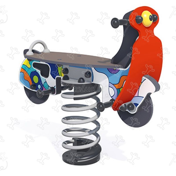 La Dolce Vita J842-GO aires de jeux grafic games pour des aires de jeux personnalisées finition océane image 3d