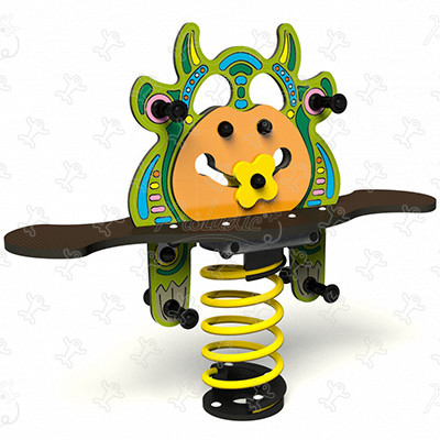 Marguerite la vache J844-GA aires de jeux grafic games pour des aires de jeux personnalisées finition amazone image 3d