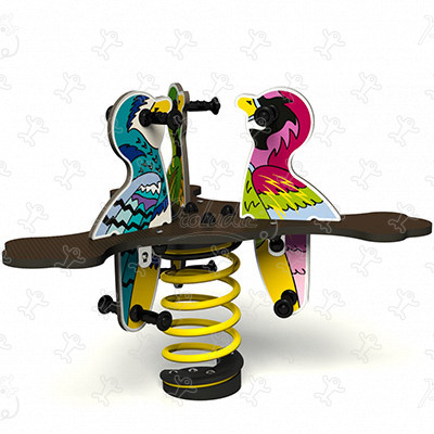Piou-piou J846-GA aires de jeux grafic games pour des aires de jeux personnalisées finition amazone image 3d