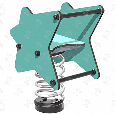 Stella J856 aires de jeux jeux dynamiques jeux sur ressort image 3d