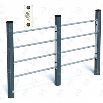 Espalier double Junior JPS11-J-M sport & fitness acti'fun acti&rsquo;ninja image 3d